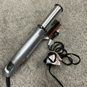 InStyler Rotating Hair Straightening Curling Hot Iron 1 1/4" IS1001 Tested Works